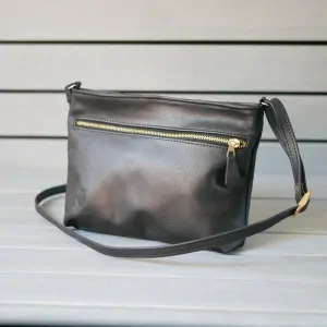 Anna - stylová kožená kabelka crossbody