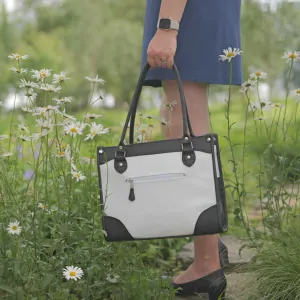 Kožená business kabelka - Maxi Rorita