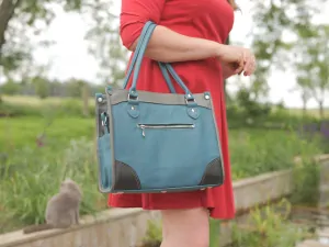 Kožená business kabelka - Maxi Rorita