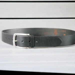 Kožený opasek - BM - černý