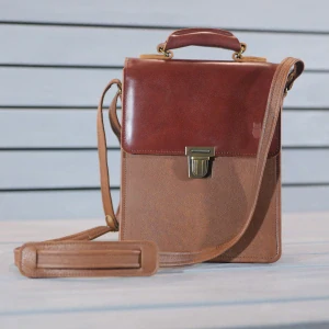 Kožená pánská brašna - Leo