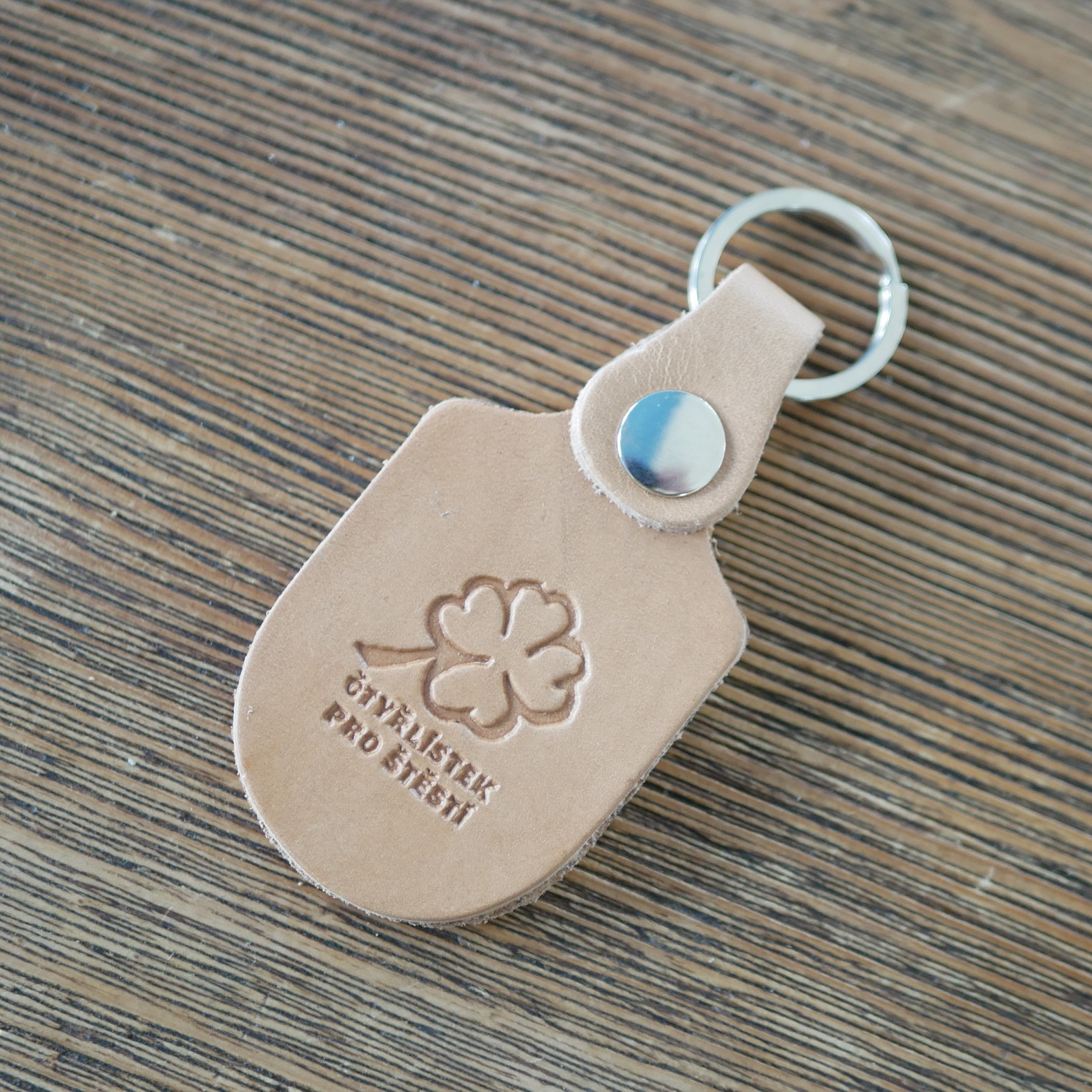 Přívěsek na klíče - Zámek s příchytkou