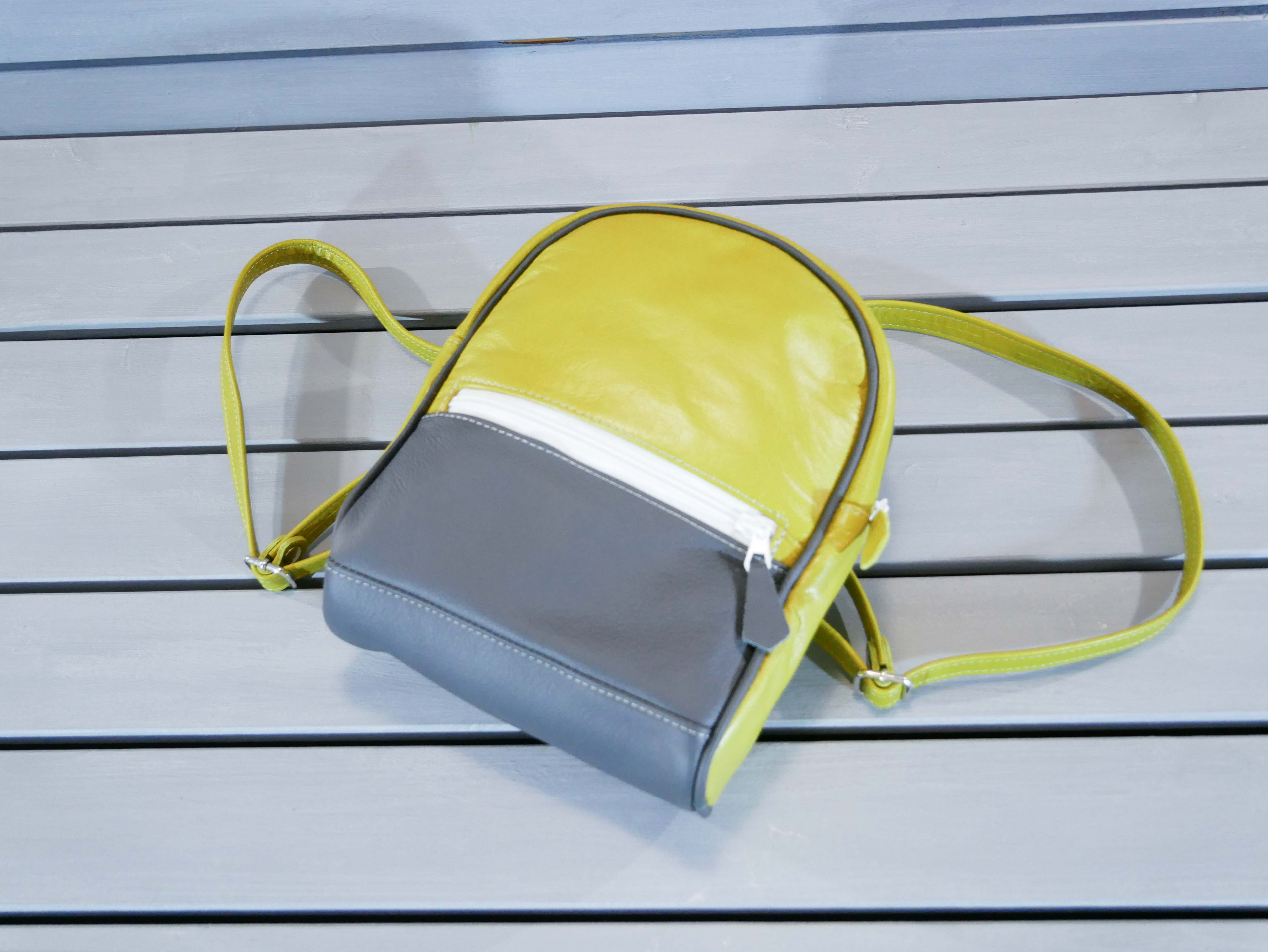 Kožený městský batoh - Harry