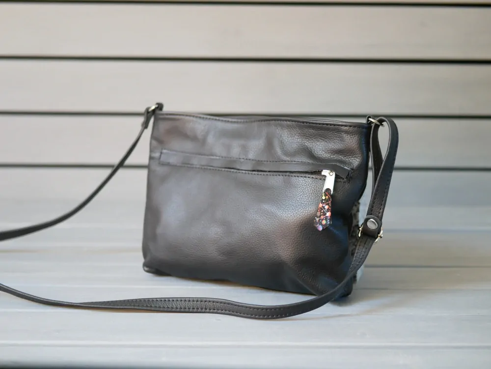 Anna - stylová kožená kabelka crossbody