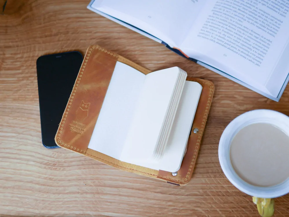 Myšlenkovníček - zápisníček do kapsy - rezavý