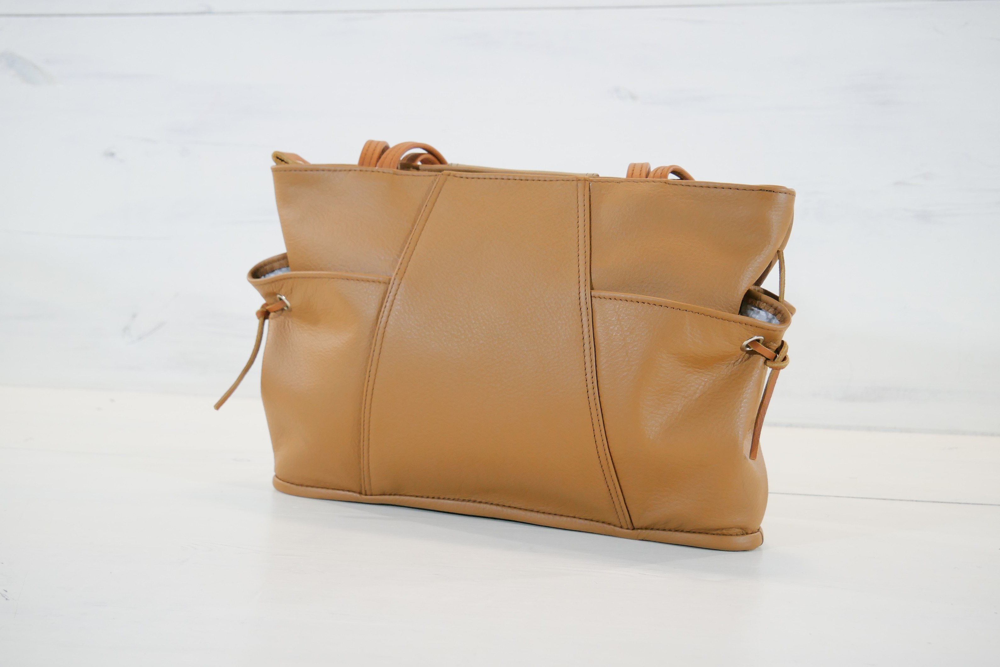 Kožená kabelka - Queen Mary letní