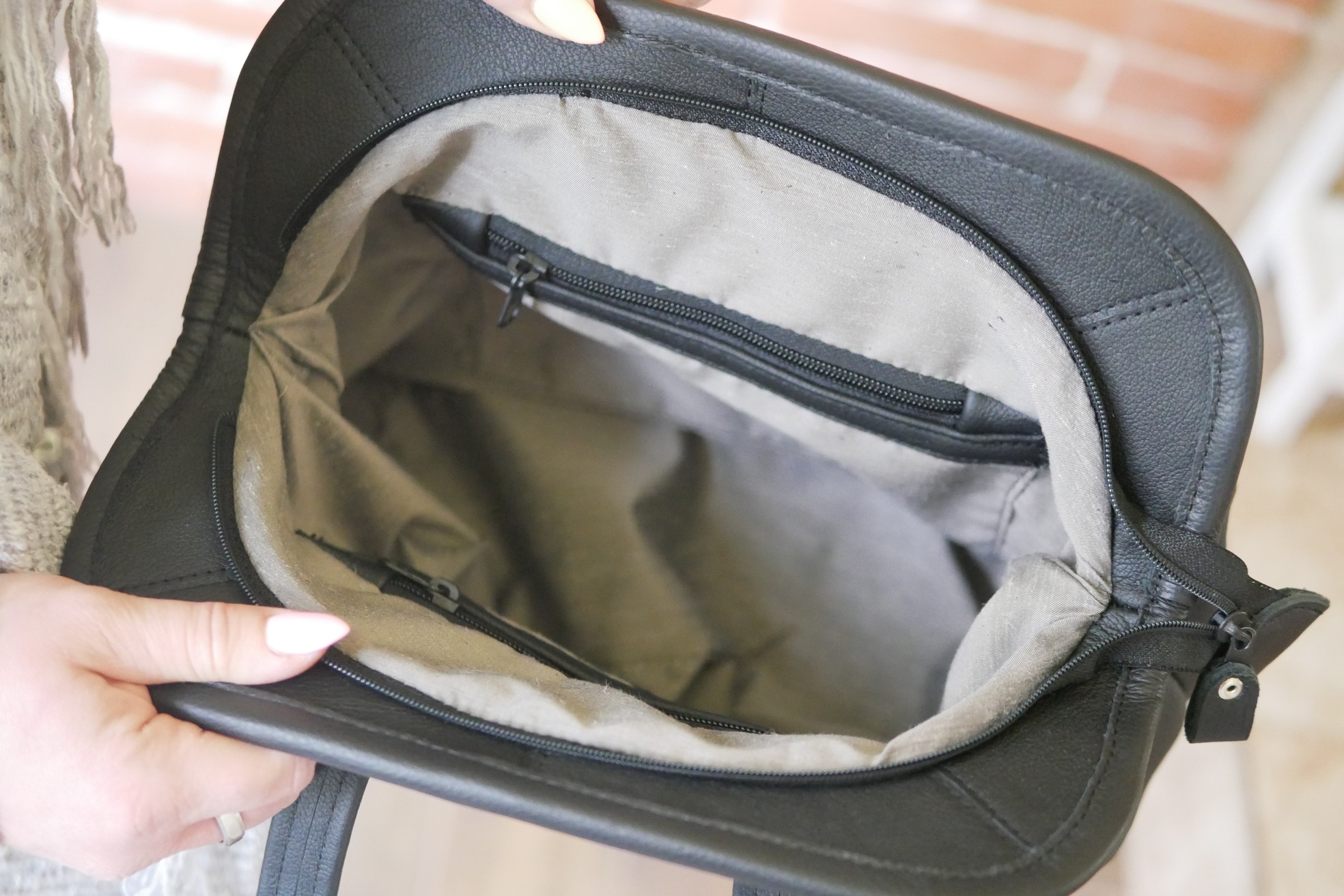 Kožená kabelka - Gazelina