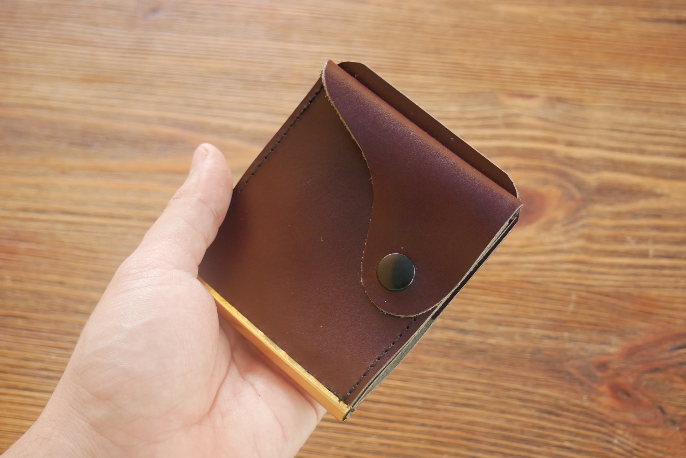 Kožená dolarovka - vykrojená