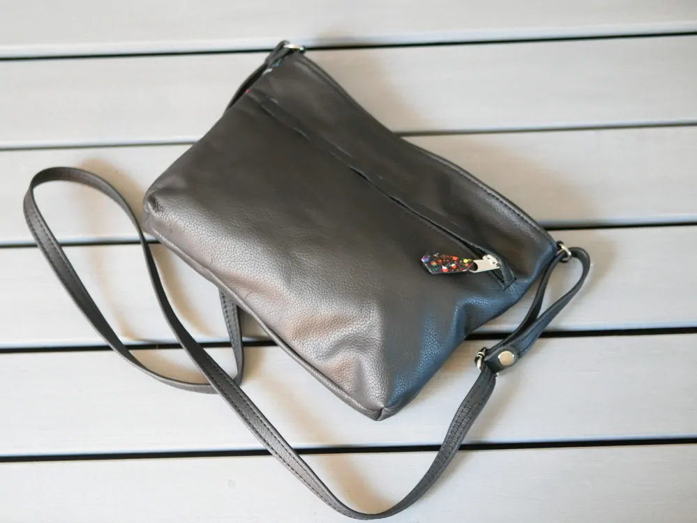 Anna - stylová kožená kabelka crossbody