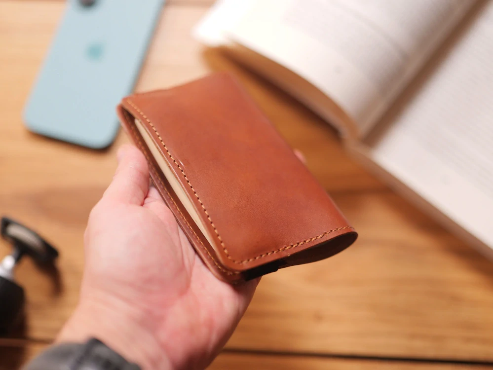 Myšlenkovníček - zápisníček do kapsy - tmavě hnědý