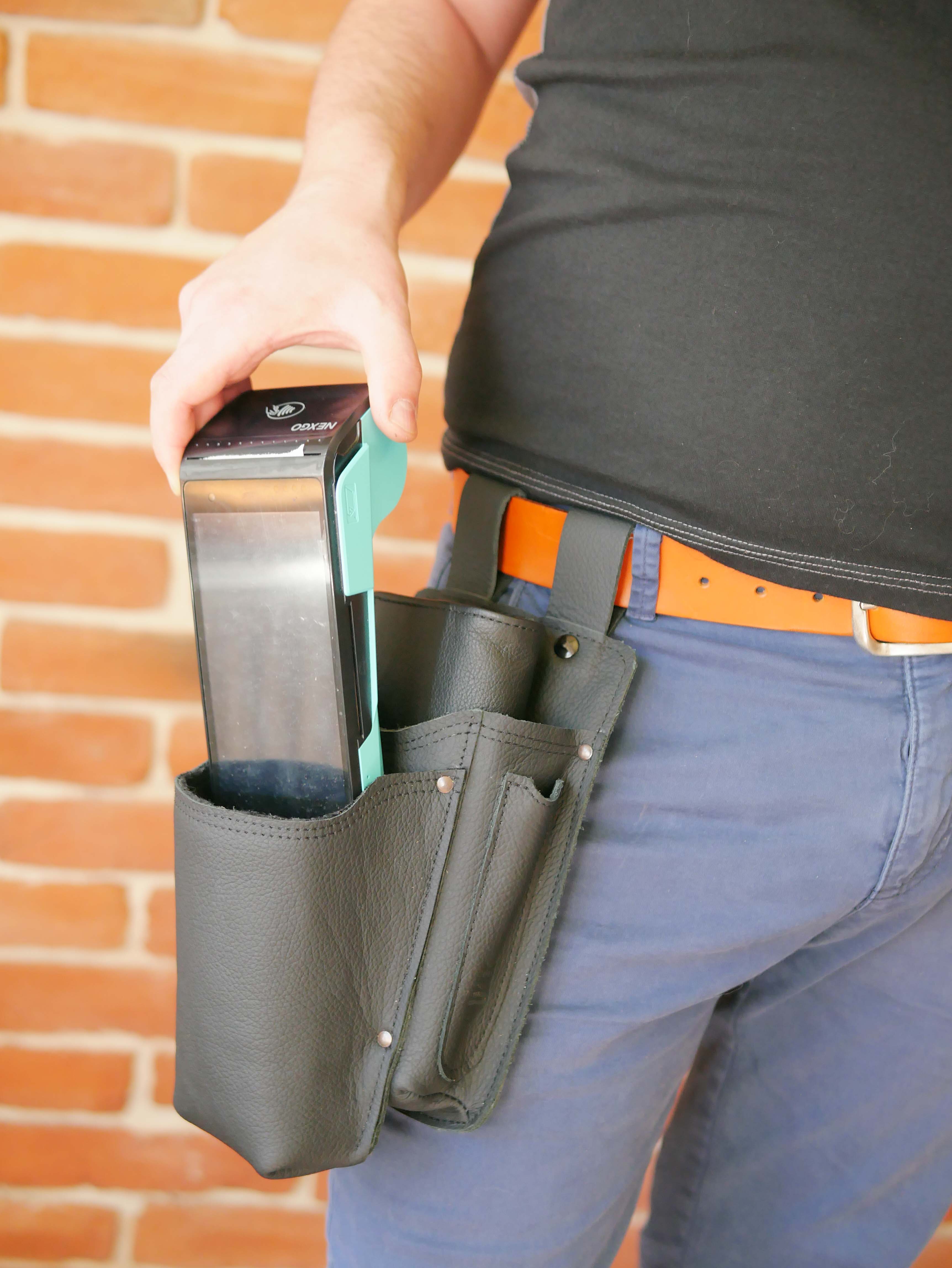 Pouzdro na terminál a kasírku