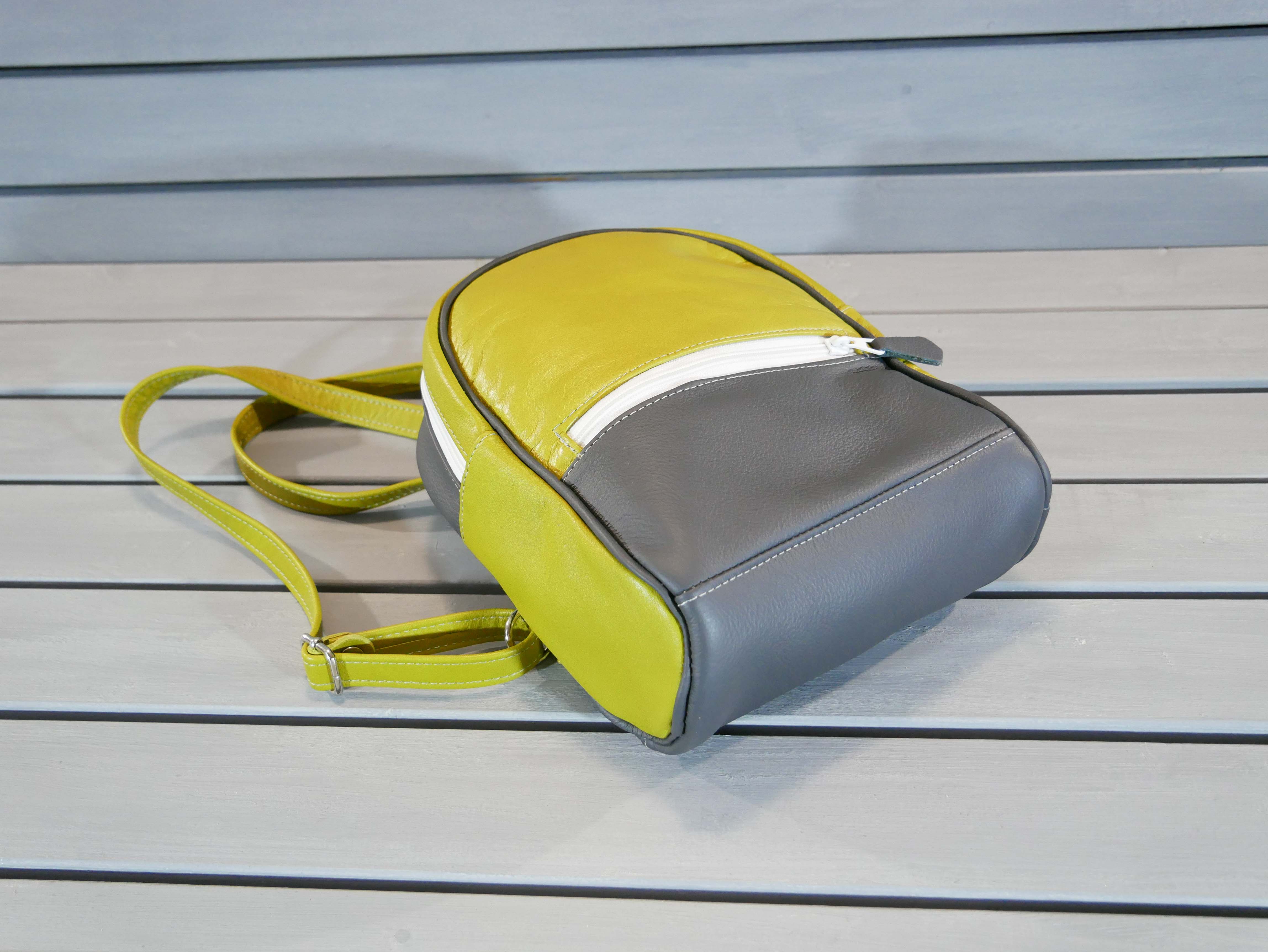 Kožený městský batoh - Harry