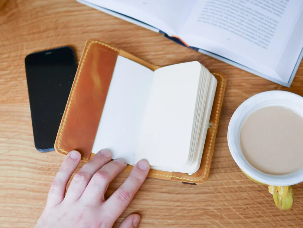 Myšlenkovníček - zápisníček do kapsy - rezavý