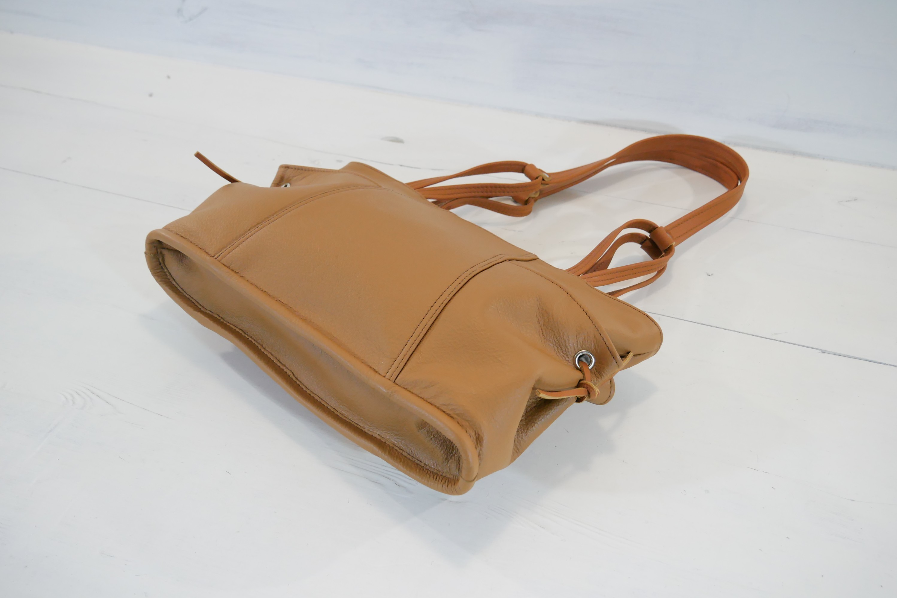 Kožená kabelka - Queen Mary letní