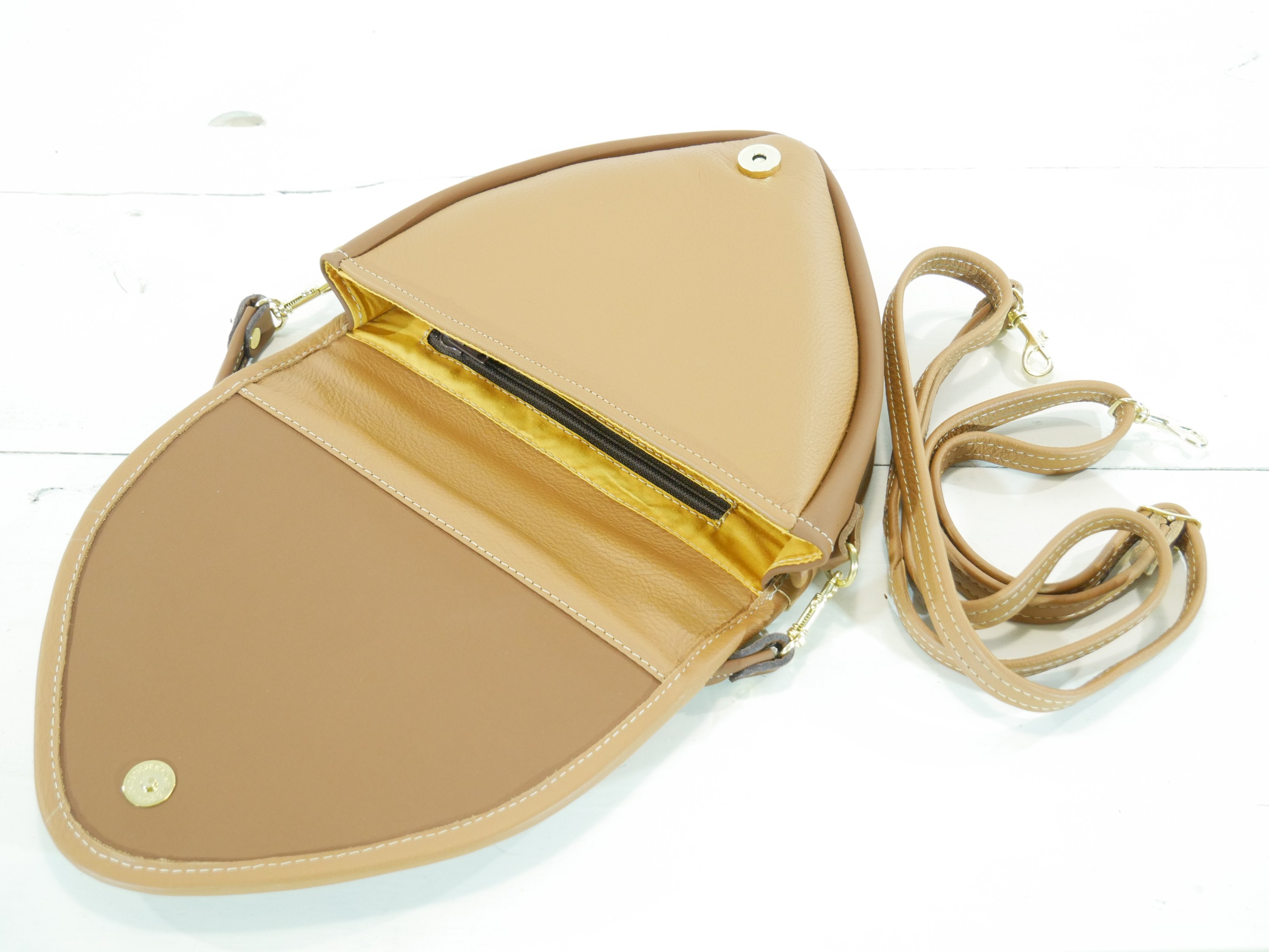 Kožené psaníčko - Srdíčko