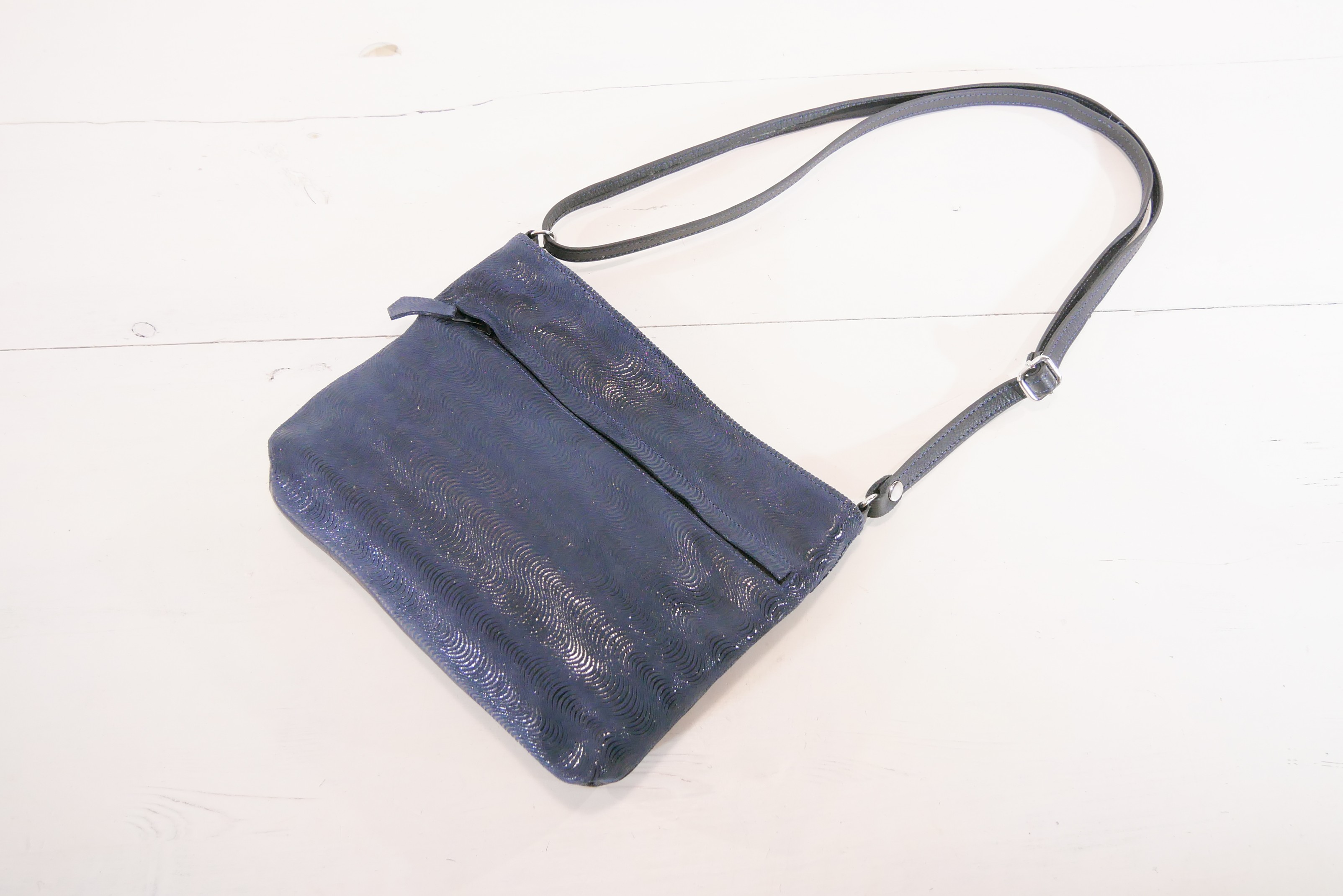 Anna - stylová kožená kabelka crossbody