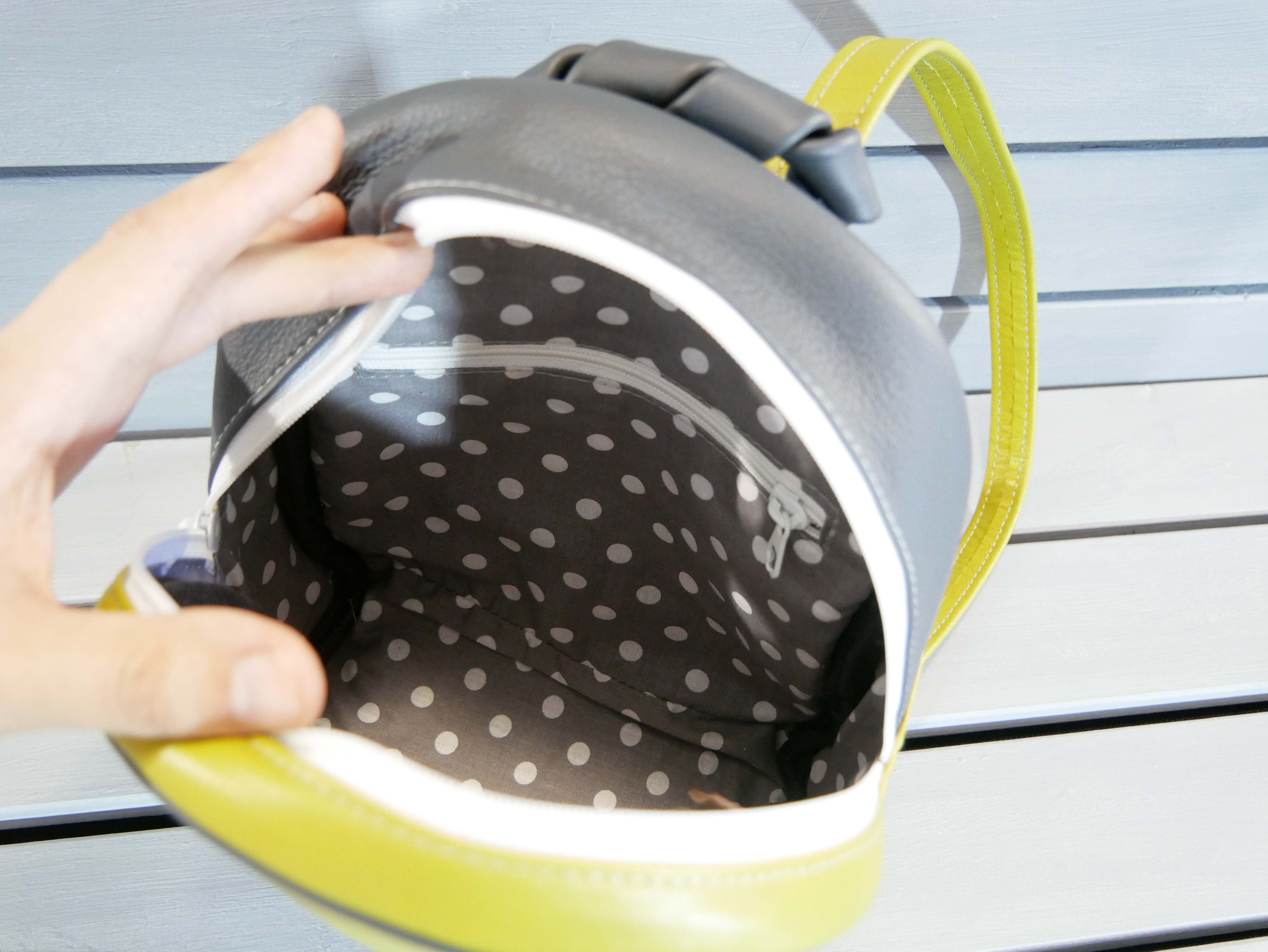 Kožený městský batoh - Harry