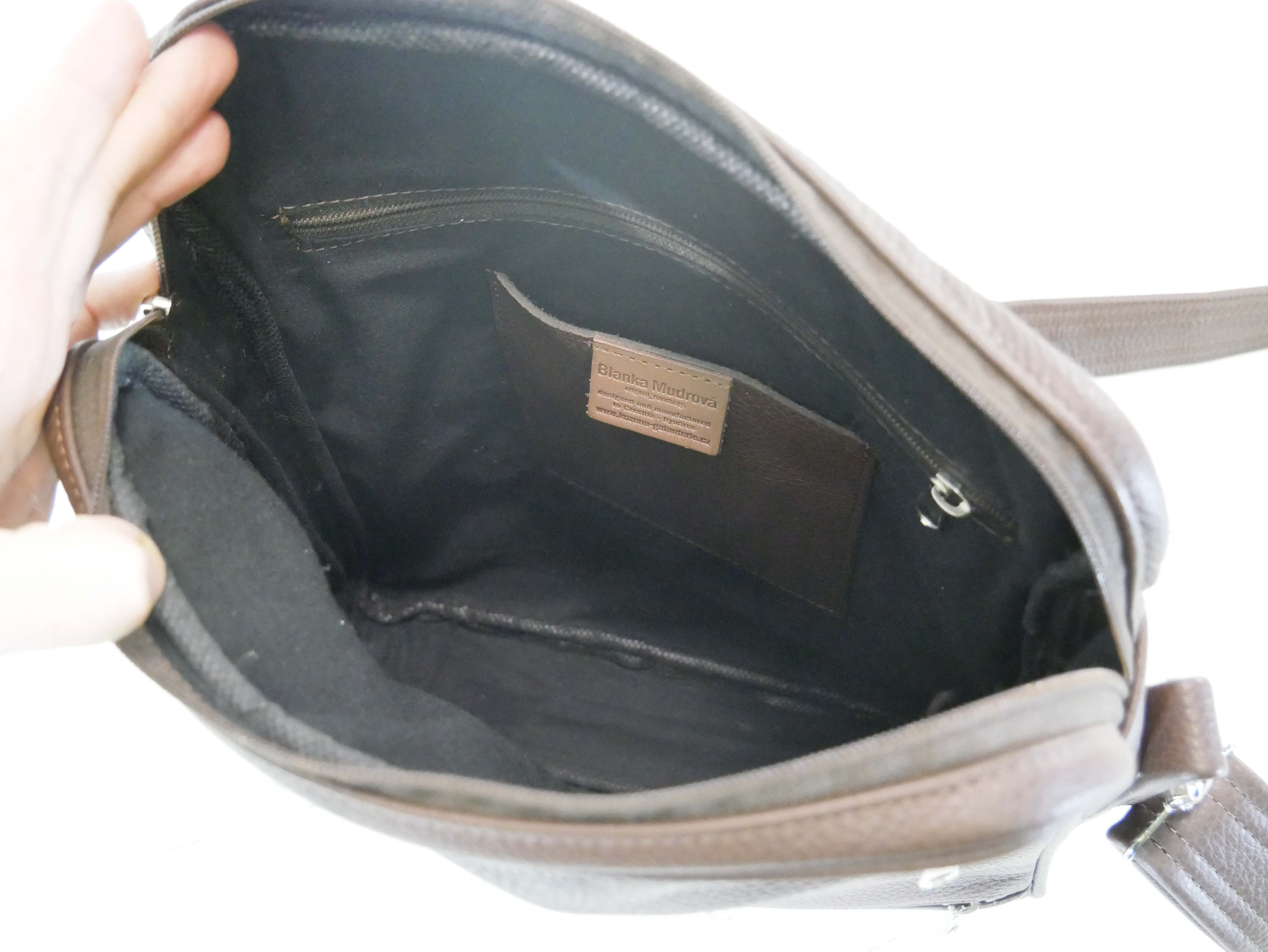 Kožená pánská brašna - Noel