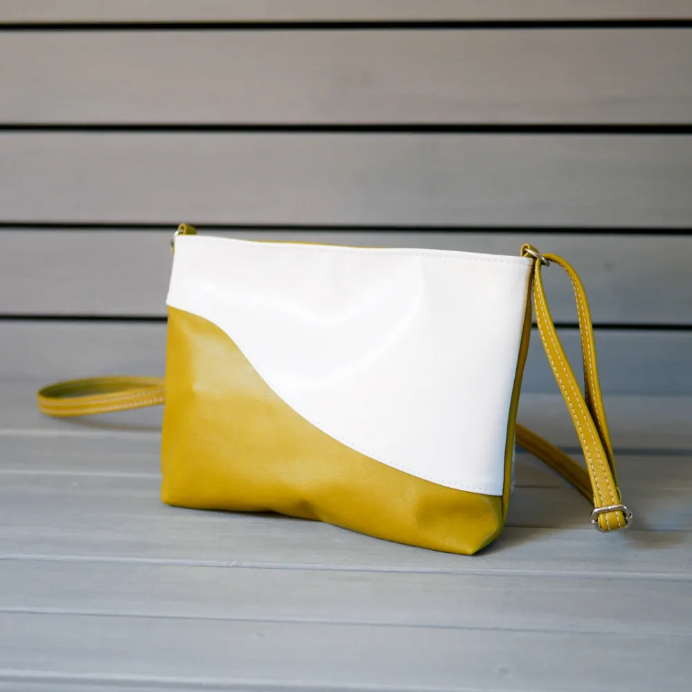 Anna - stylová kožená kabelka crossbody