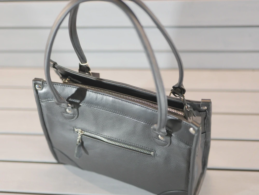 Kožená business kabelka - Maxi Rorita