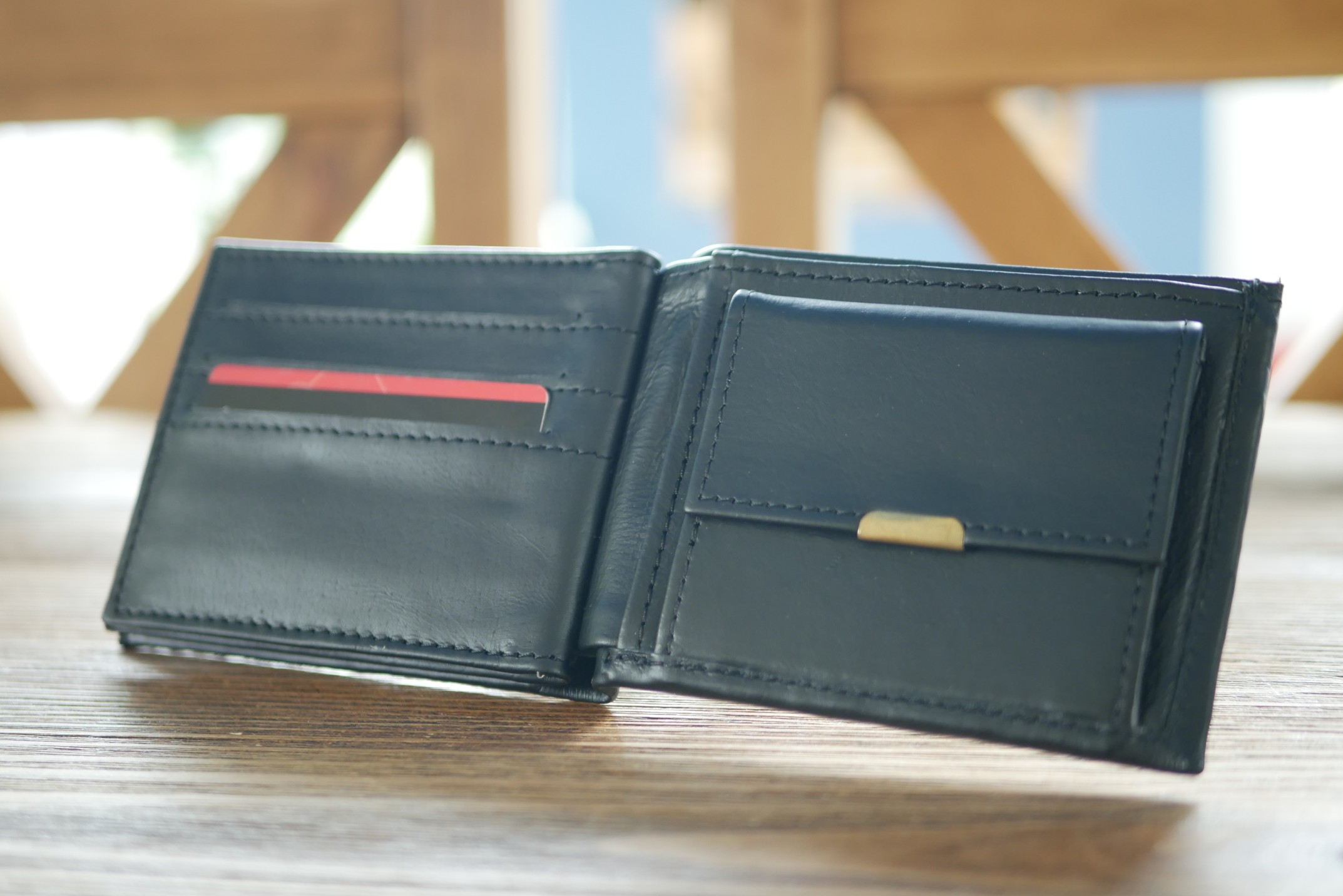 Kožená peněženka - Alex na karty