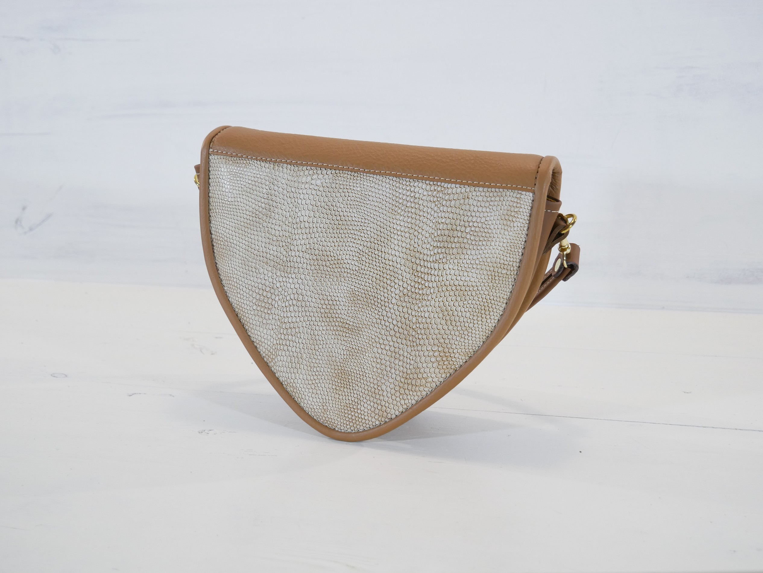 Kožené psaníčko - Srdíčko