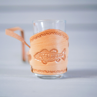 Odlivka (panák) na krk 4 cl -  "Candát"